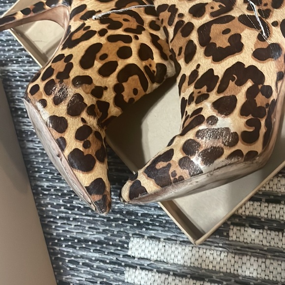 Leopard pattern booties by Joie - Picture 8 of 8